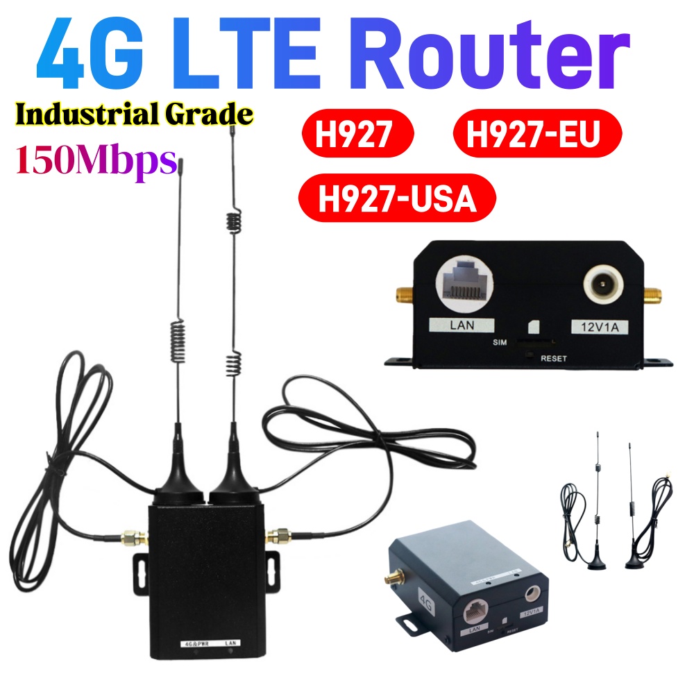 4G Lte Router Sim - Router WiFi H927 di Grado Industriale,