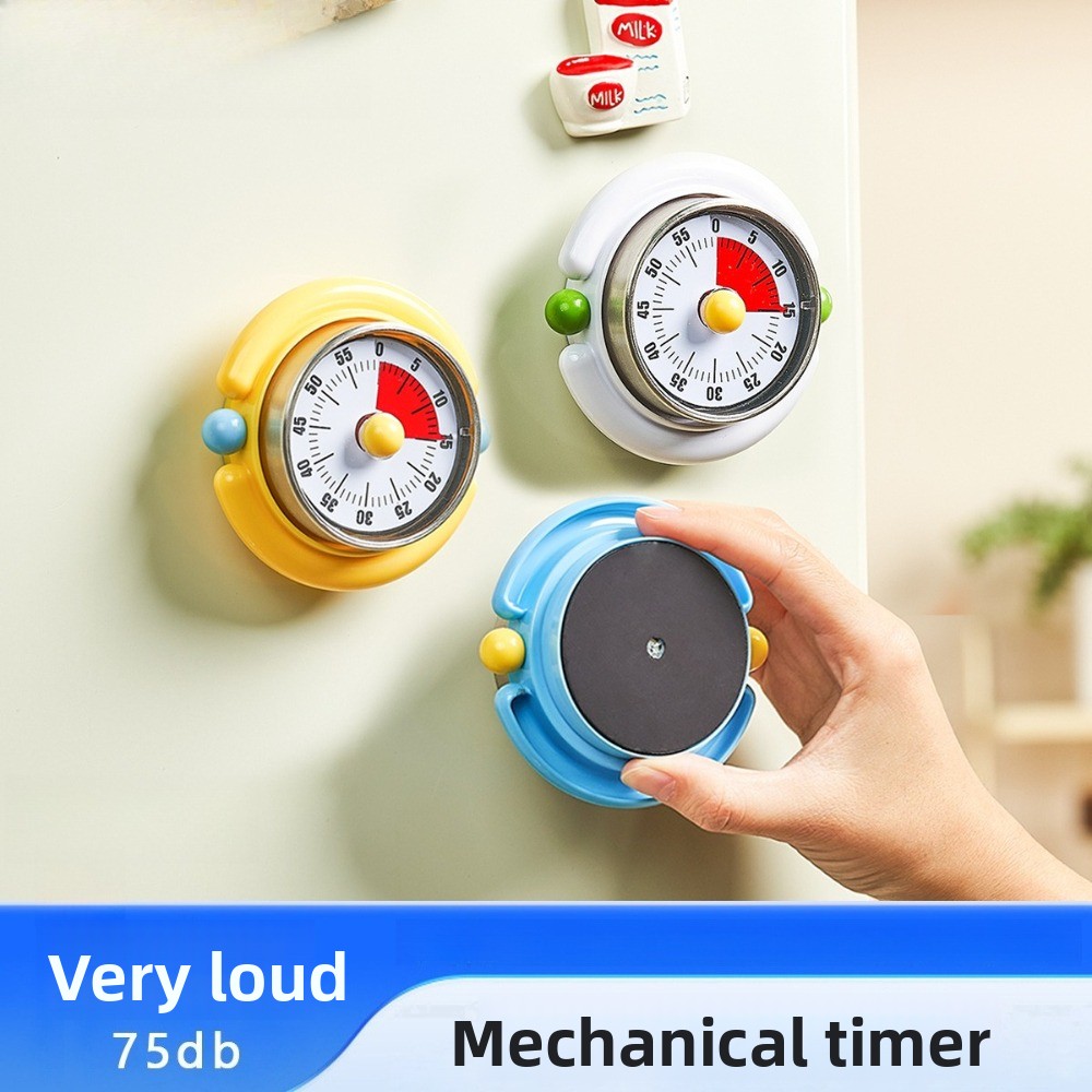 Office Technician - Timer Meccanico Visivo da 60 Minuti,