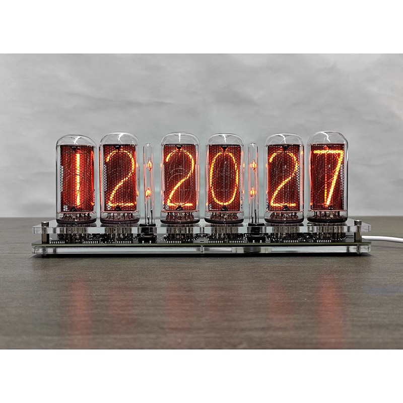 GHXAMP Orologio a tubo Nixie I - Tech Office Youtube recensione e prezzo