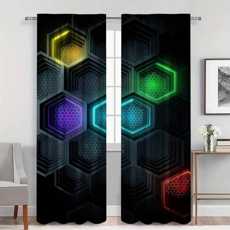 Tende geometriche moderne da 2 - Tech Office Youtube recensione e prezzo