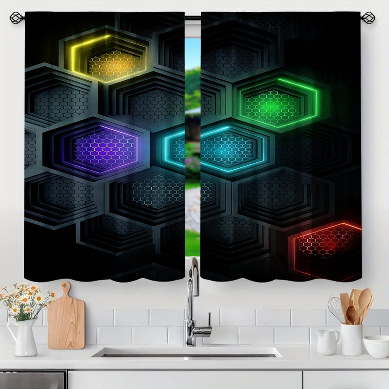 Tende geometriche moderne da 2 - Tech Office Youtube recensione e prezzo