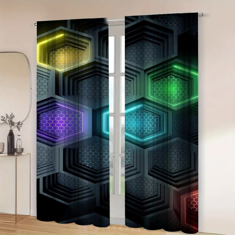 Tende geometriche moderne da 2 - Tech Office Youtube recensione e prezzo