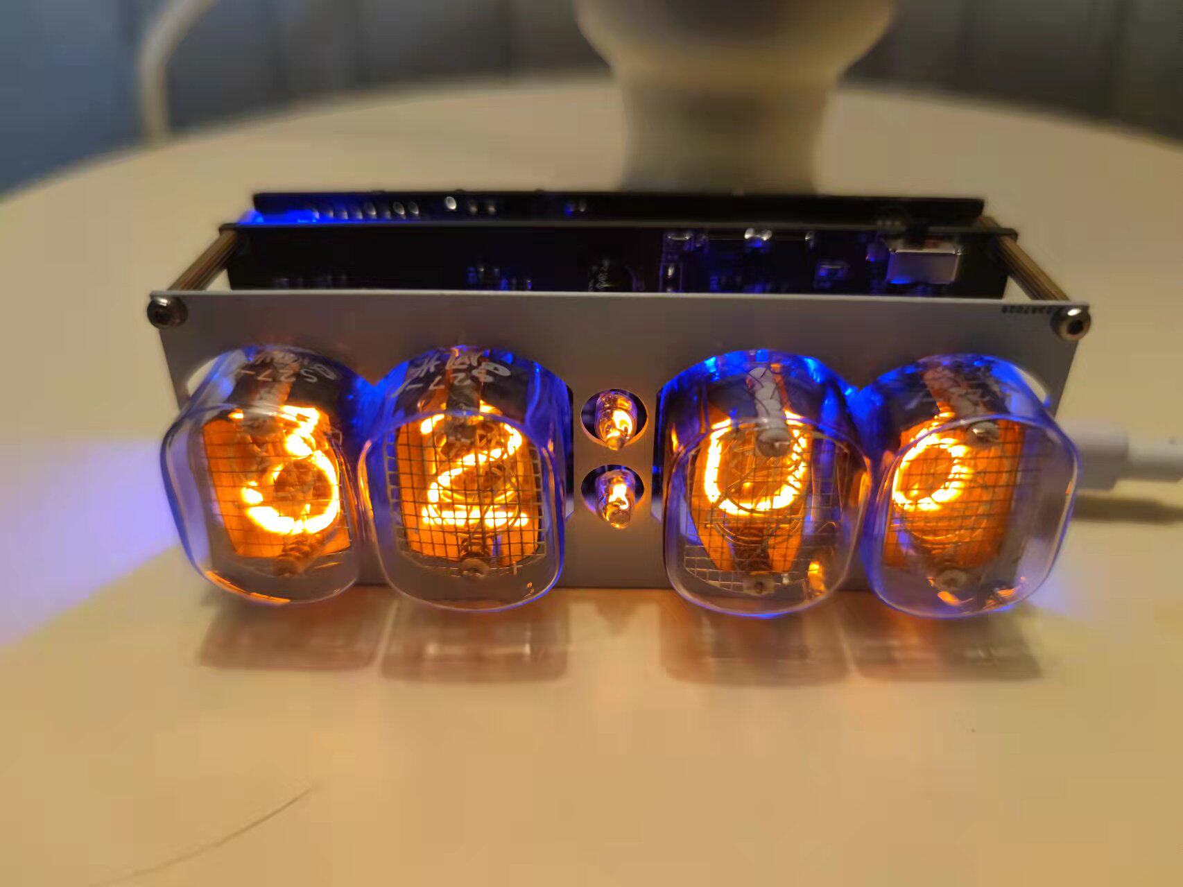 Orologio a tubi Nixie QS30-1,  - Tech Office Youtube recensione e prezzo