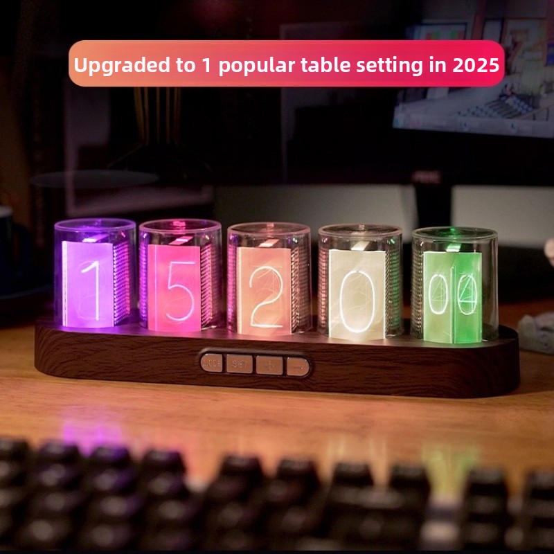 Orologio a tubo LED Nixie RGB  - Tech Office Youtube recensione e prezzo