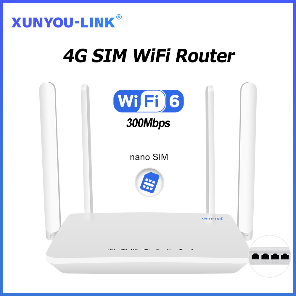 XUNYOU-LINK Router WiFi 4G SIM - 4G Lte Router Sim recensione e prezzo