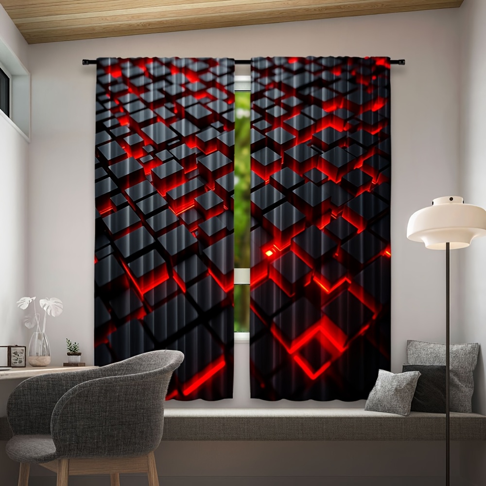2 Pezzi Tende Geometriche Ross - Tech Office Youtube recensione e prezzo