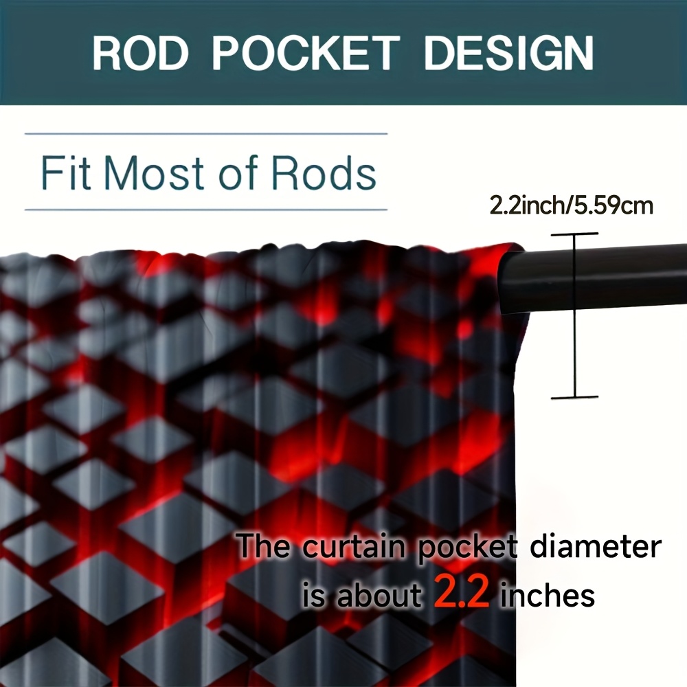 2 Pezzi Tende Geometriche Ross - Tech Office Youtube recensione e prezzo